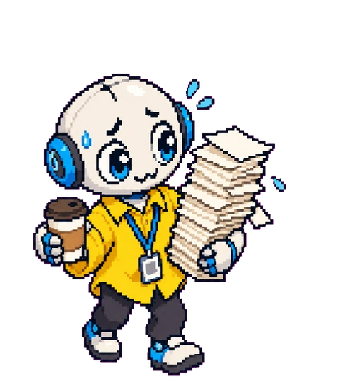 the junior, carrying everything